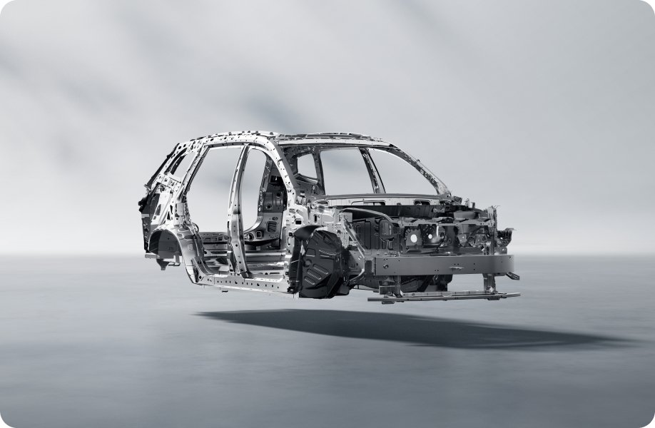 Bodi high-strength terintegrasi dengan T1X platform